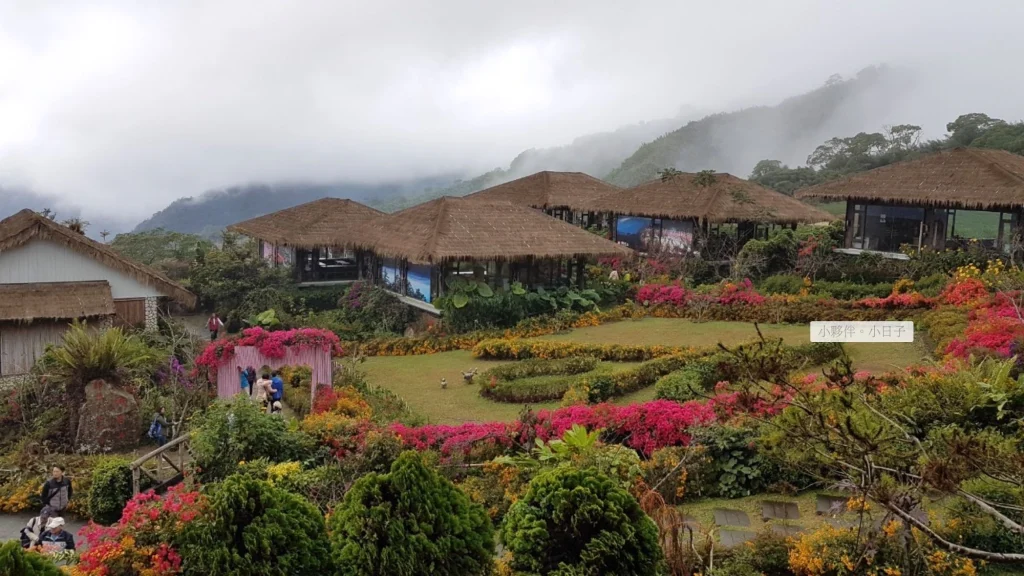 雲霧繚繞，多了一份神祕感。