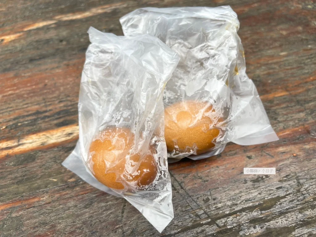 銀杏茶葉蛋 $18元