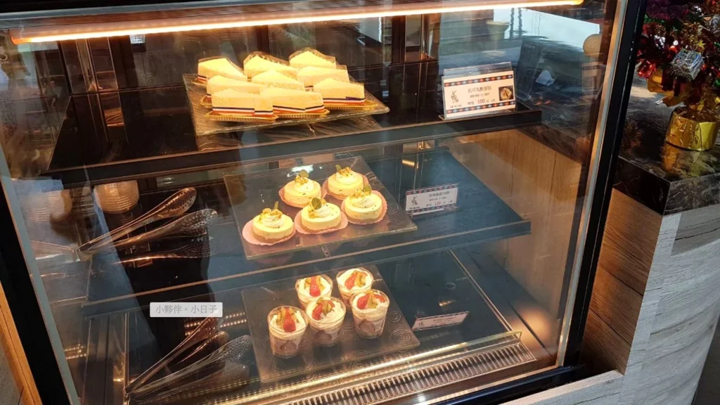 甜點都是早上現做。