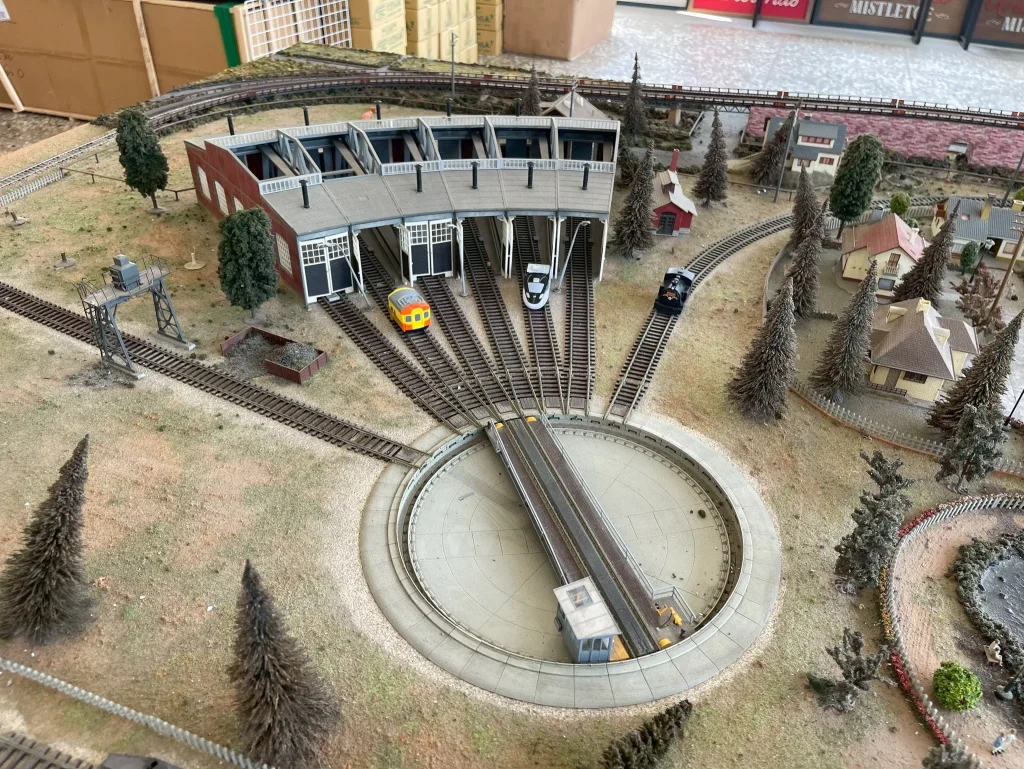 縮小版的鐵道世界。