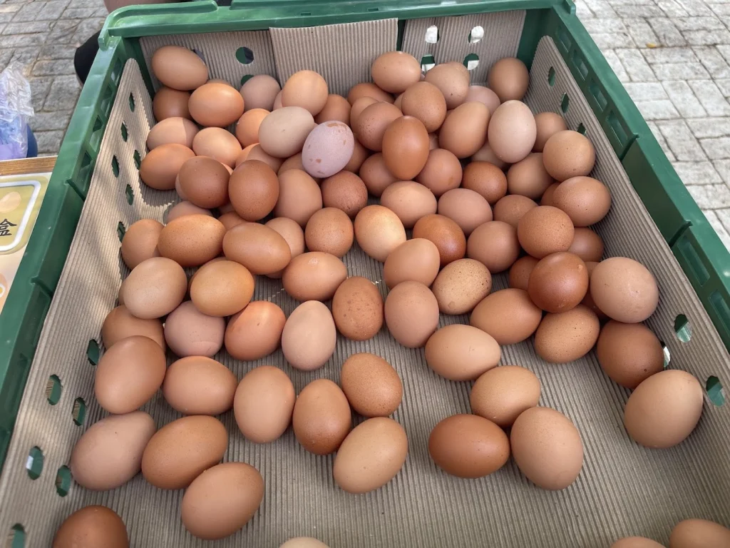 週日限定雞蛋販售