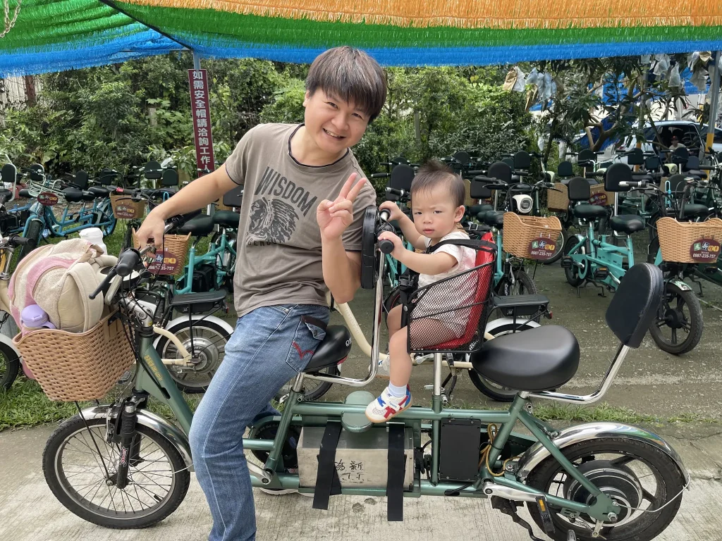 台中后豐鐵馬道親子腳踏車一日遊