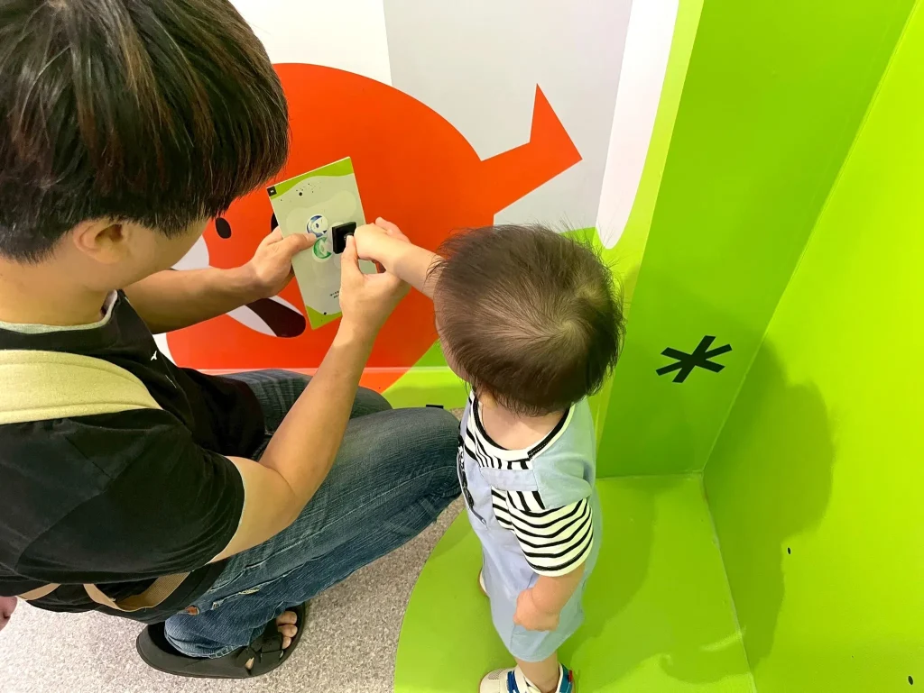 蒐集四個印章，孩子也能參與闖關