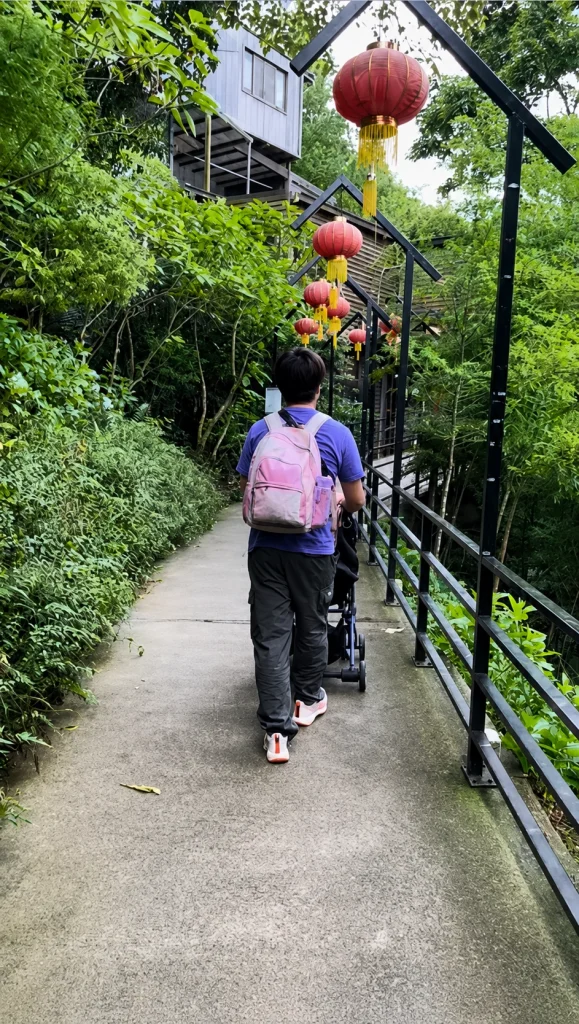 推車能推到哪裡？ 售票處到正式入園前