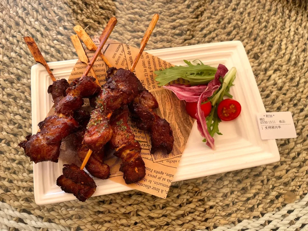 炙烤豬肉串