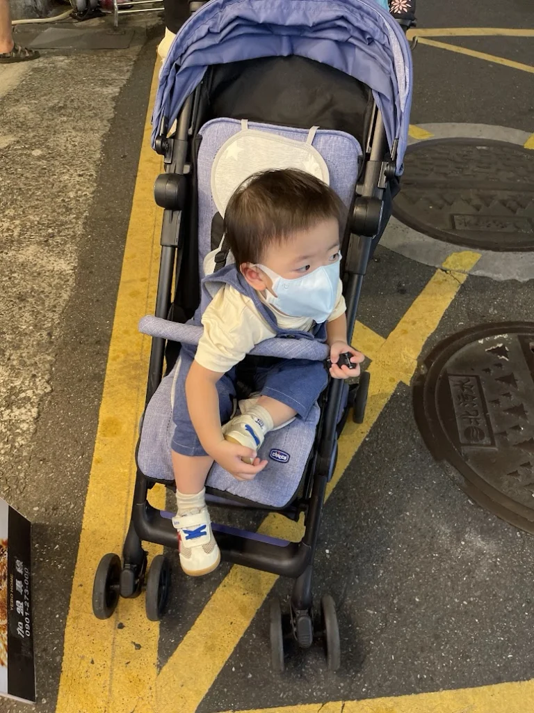 士林夜市推車好推嗎？一歲六個月實際走訪心得